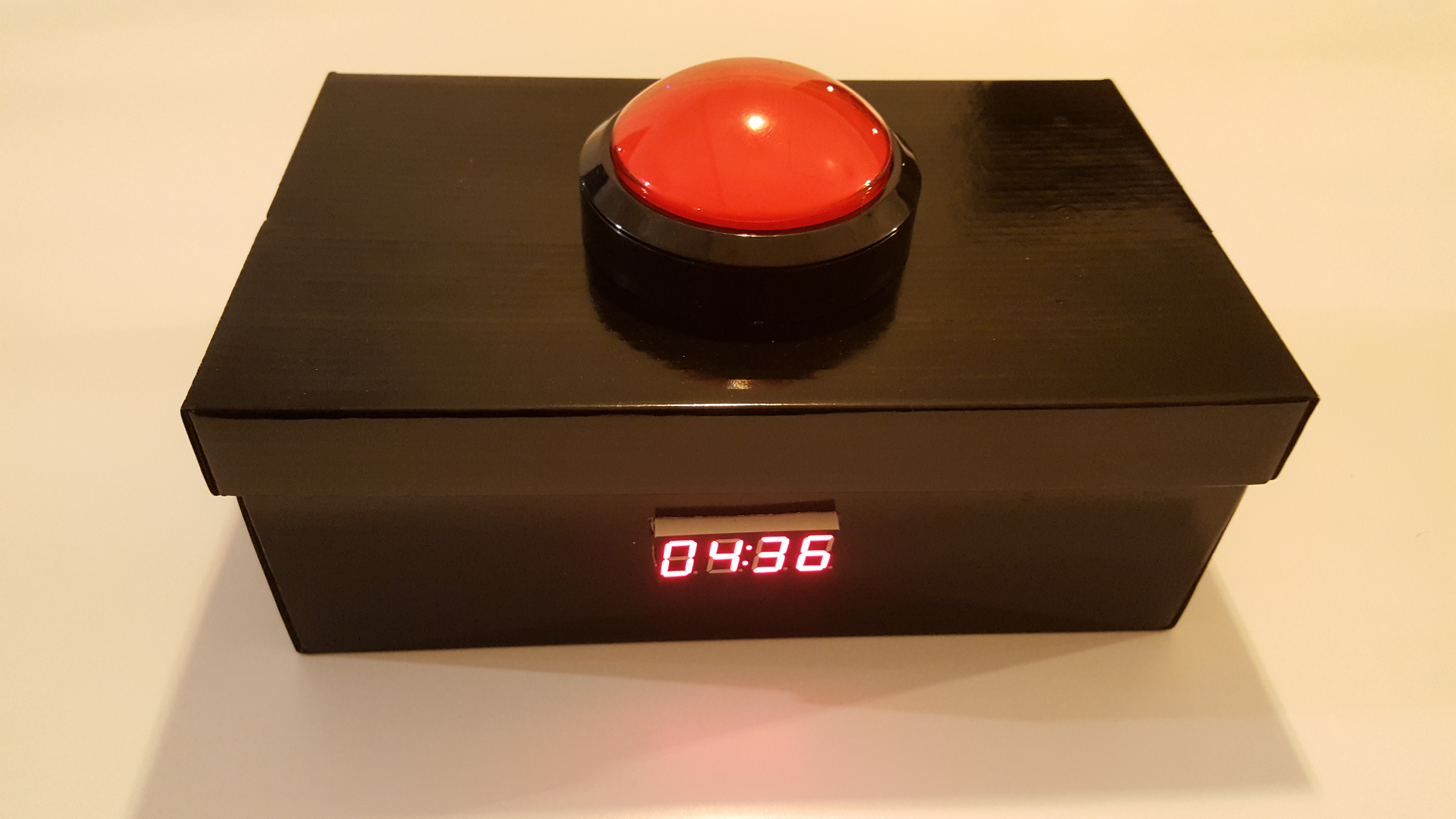 Timer Button with Raspberry Pi – Geek stuff