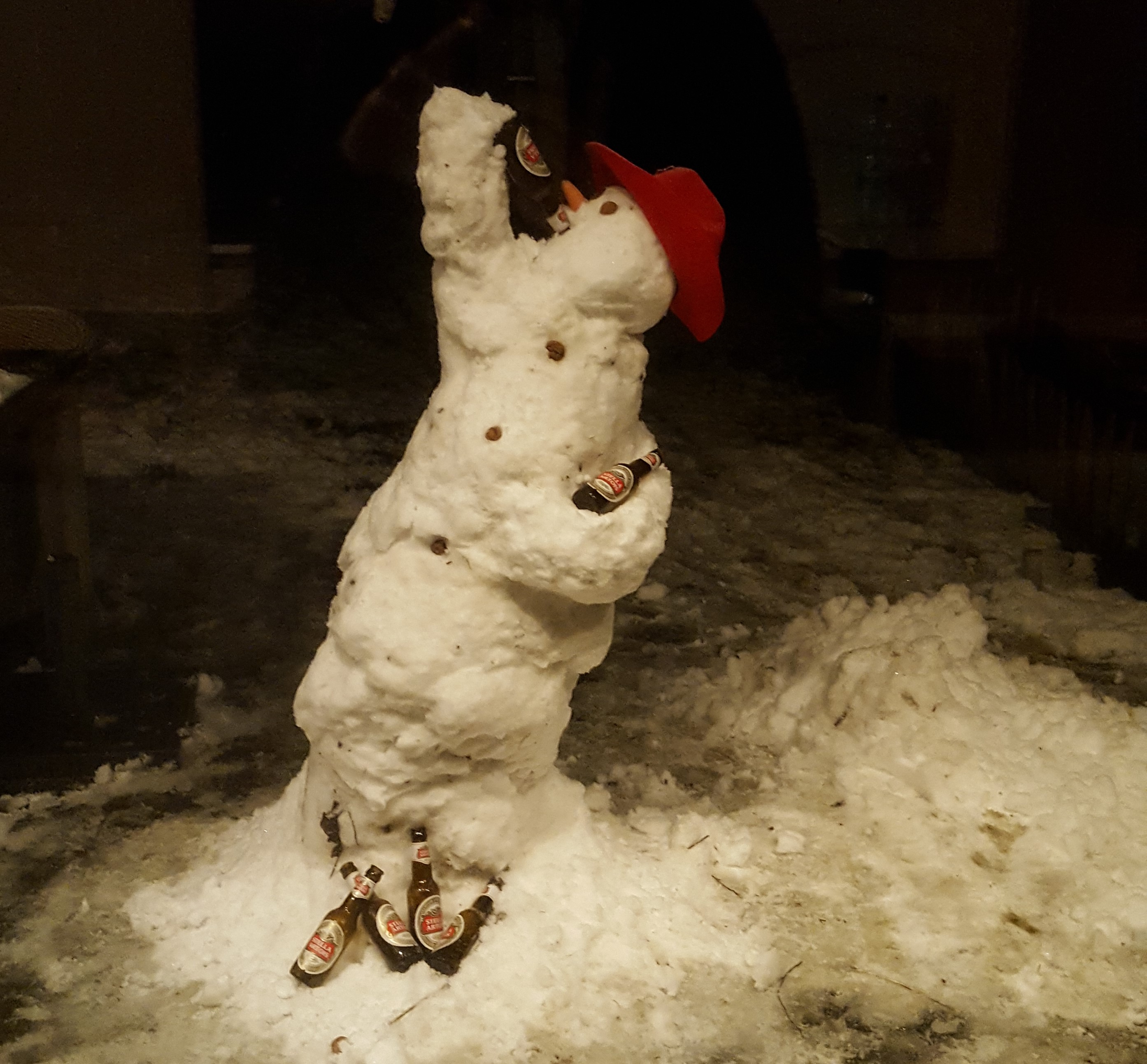 drunken snowman