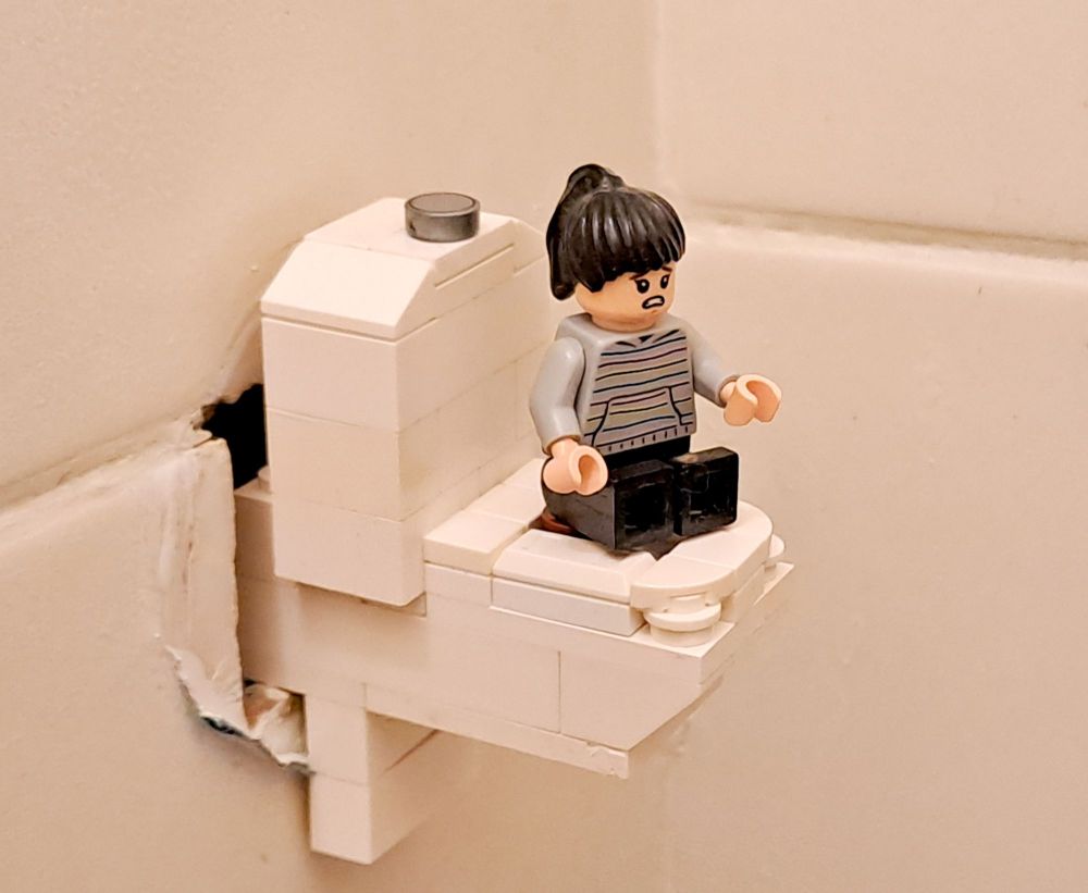 A Lego solution for a Wall&nbsp;Hole